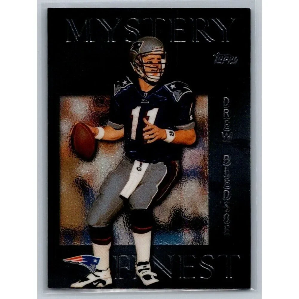 1997 Topps Mystery Finest Drew Bledsoe New England Patriots #M6